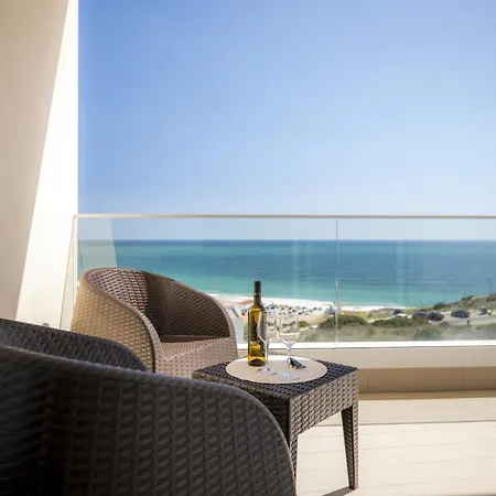 Apartment 5 Star Beach View In Porto De Mos 150 Metres From The Beach