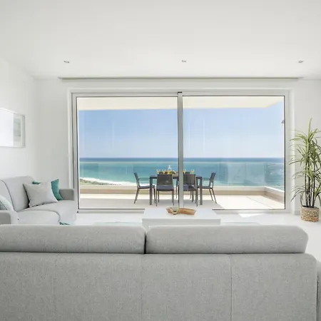 Apartment 5 Star Beach View In Porto De Mos 150 Metres From The Beach